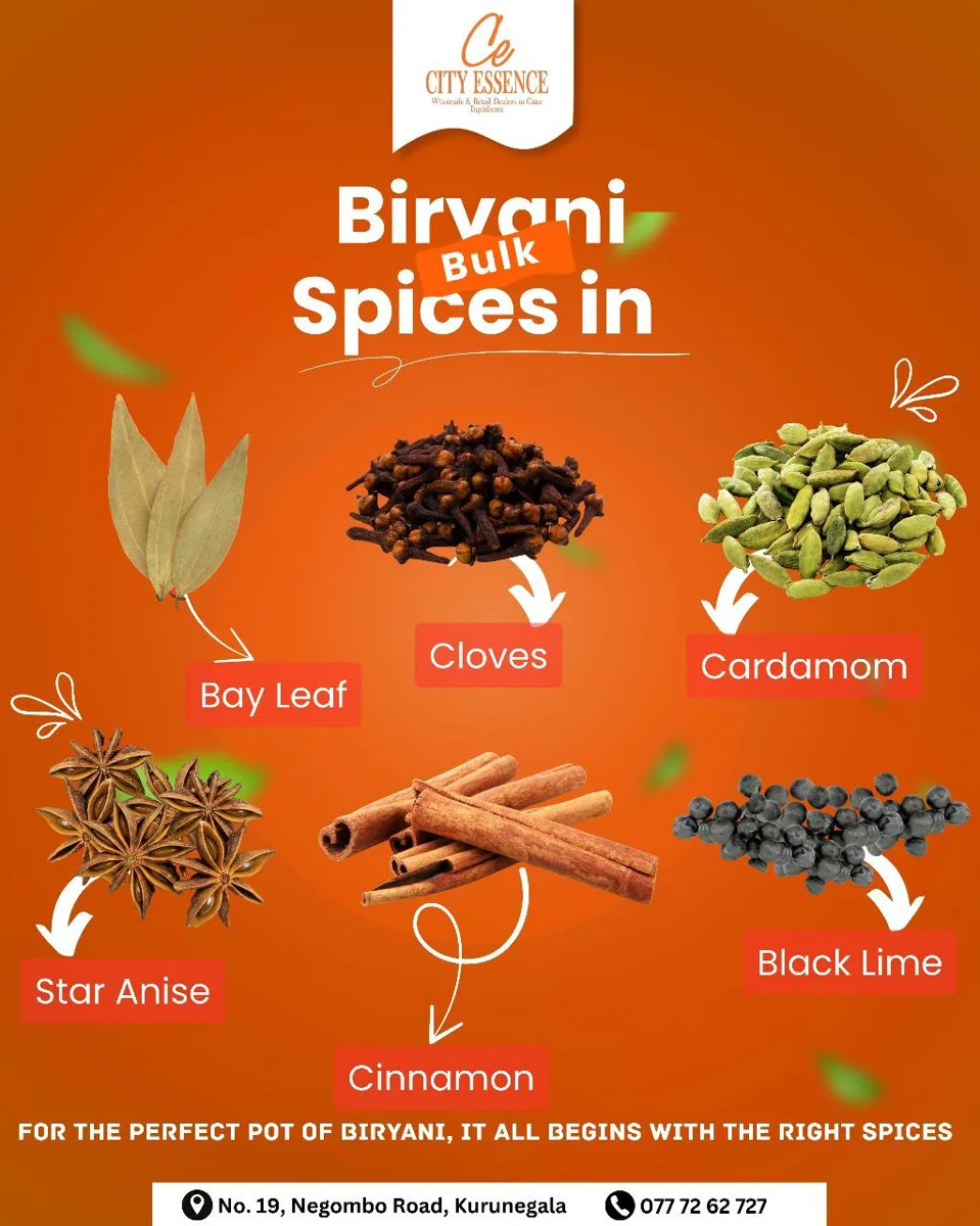 City Essence — Biryani spice collection campaign artwork