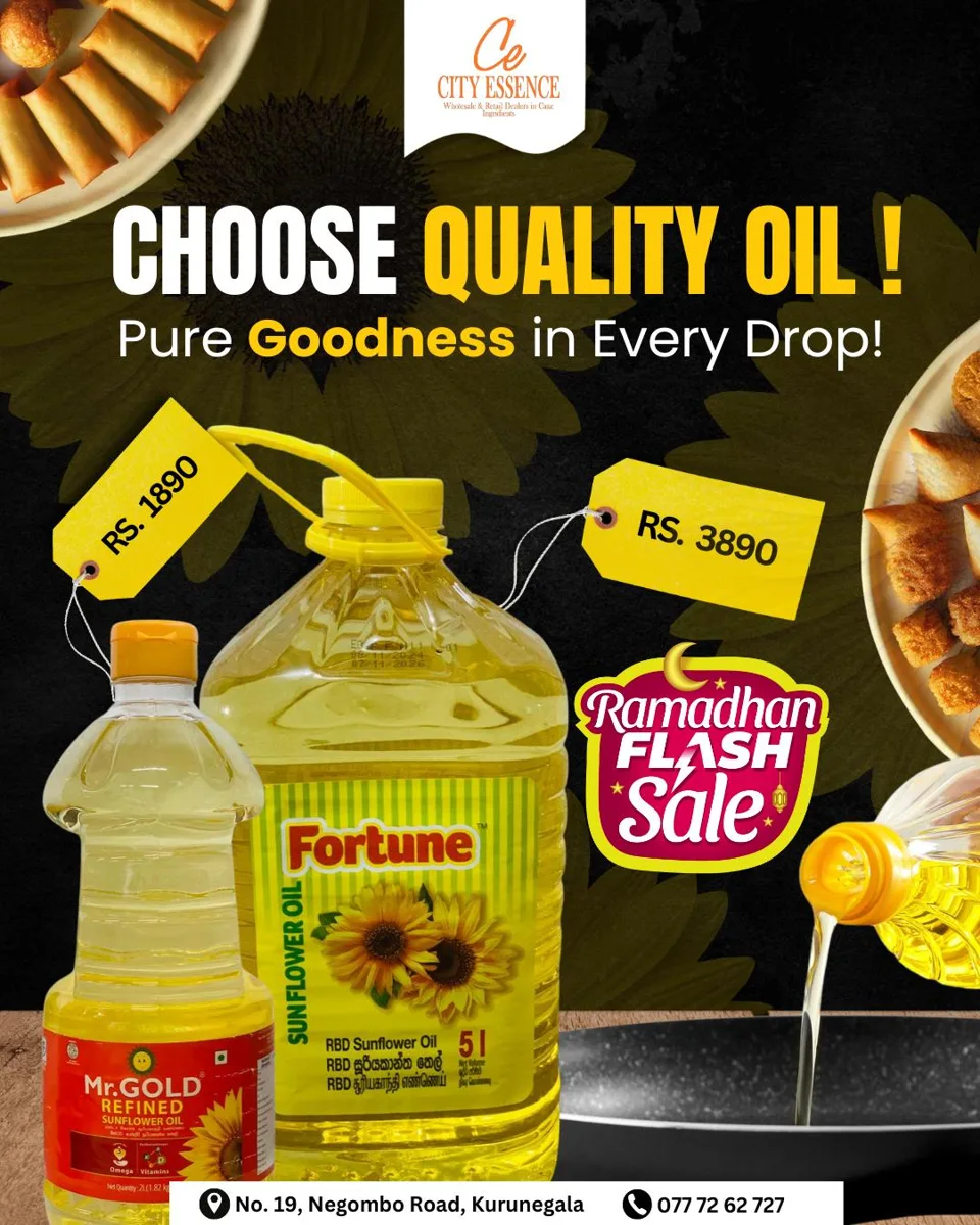 City Essence — Cooking oil promotion campaign artwork