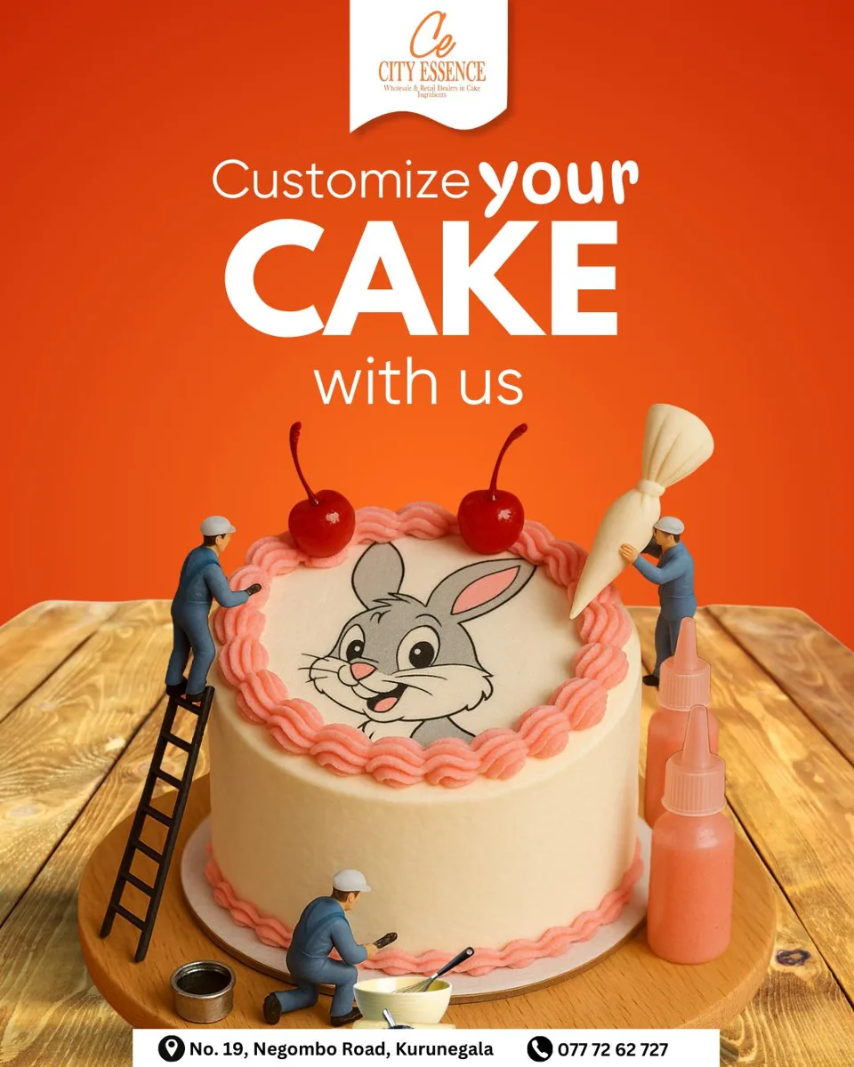 City Essence — Custom cakes campaign artwork