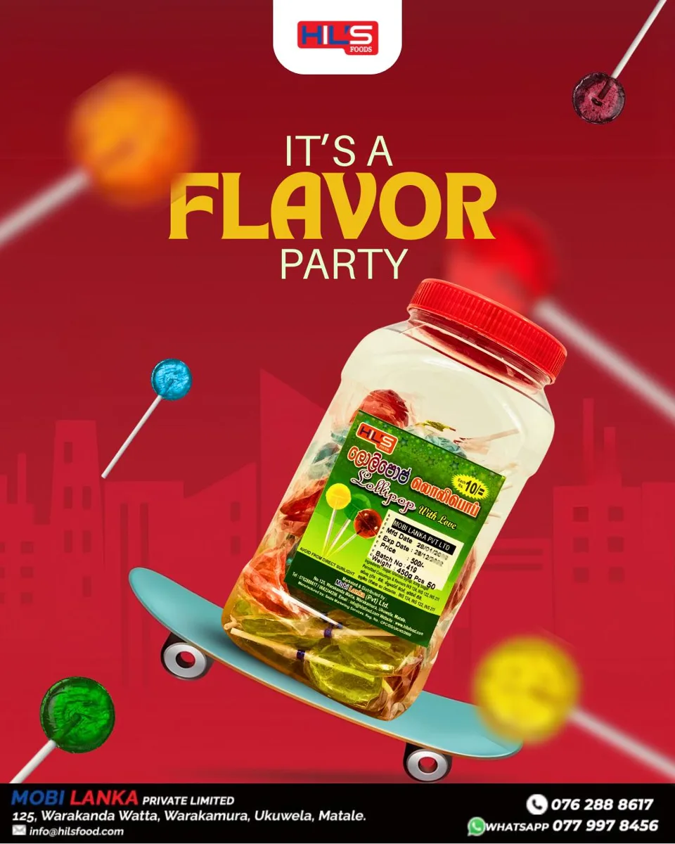 HILS Foods — A flavour party campaign artwork