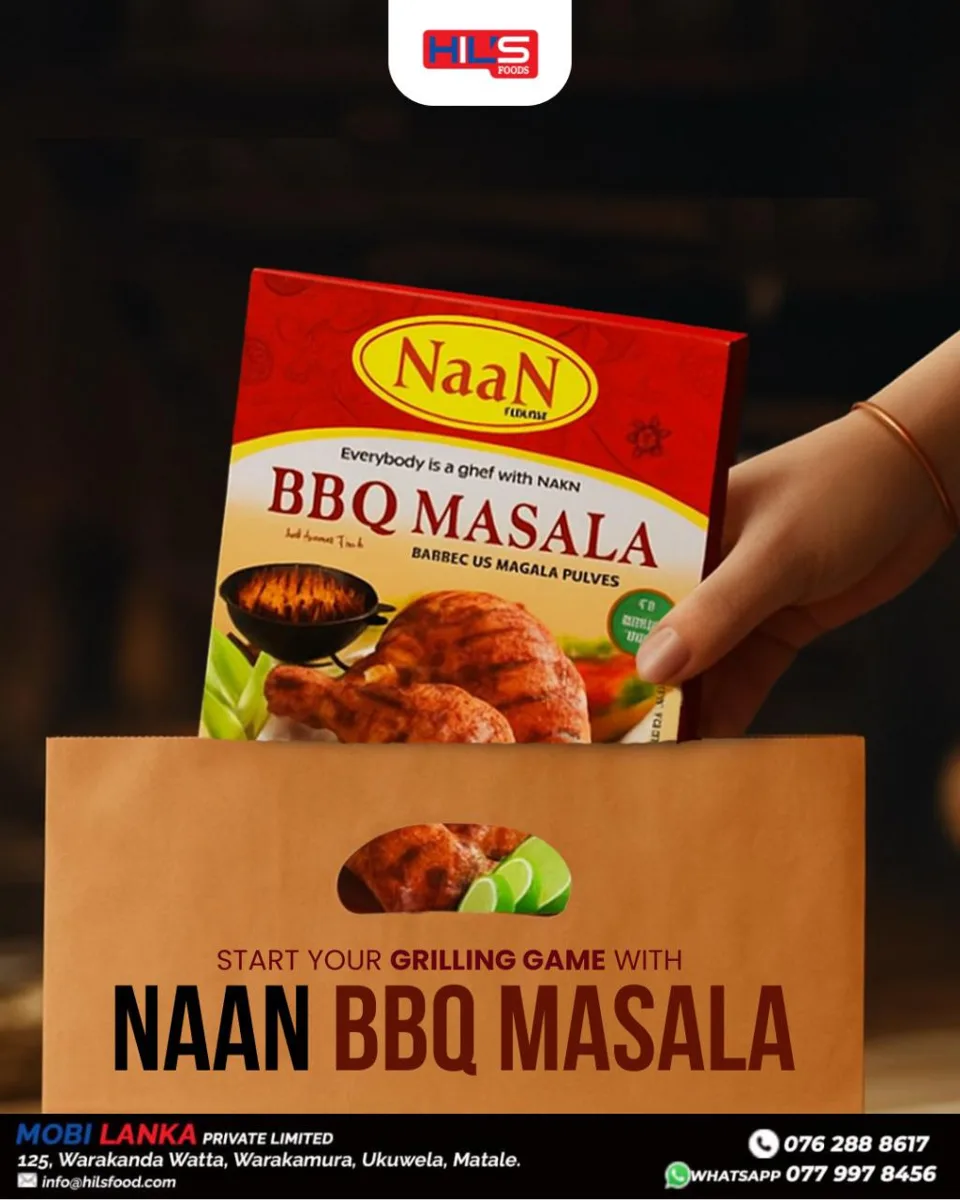 HILS Foods — BBQ masala campaign artwork