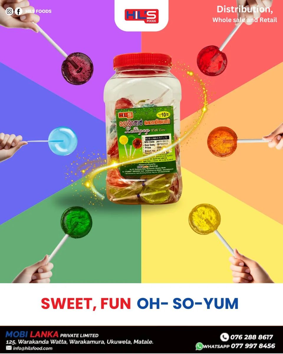 HILS Foods — Lollipop campaign campaign artwork