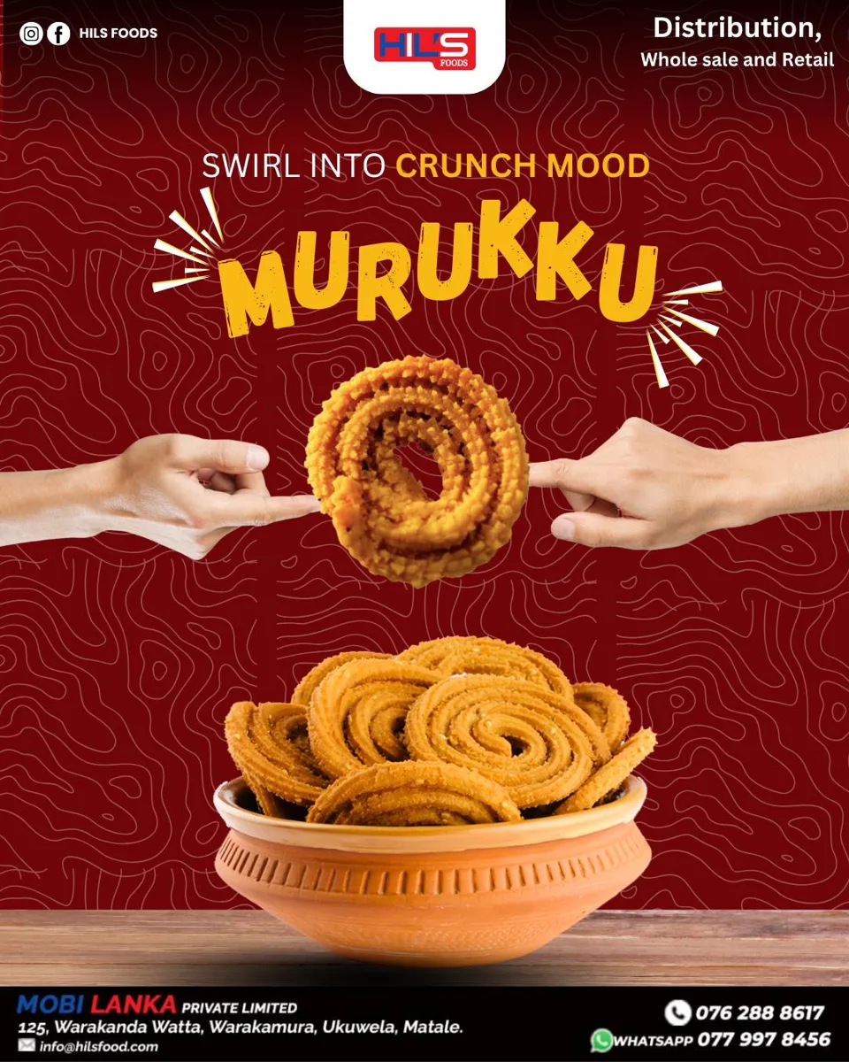 HILS Foods — Murukku campaign campaign artwork