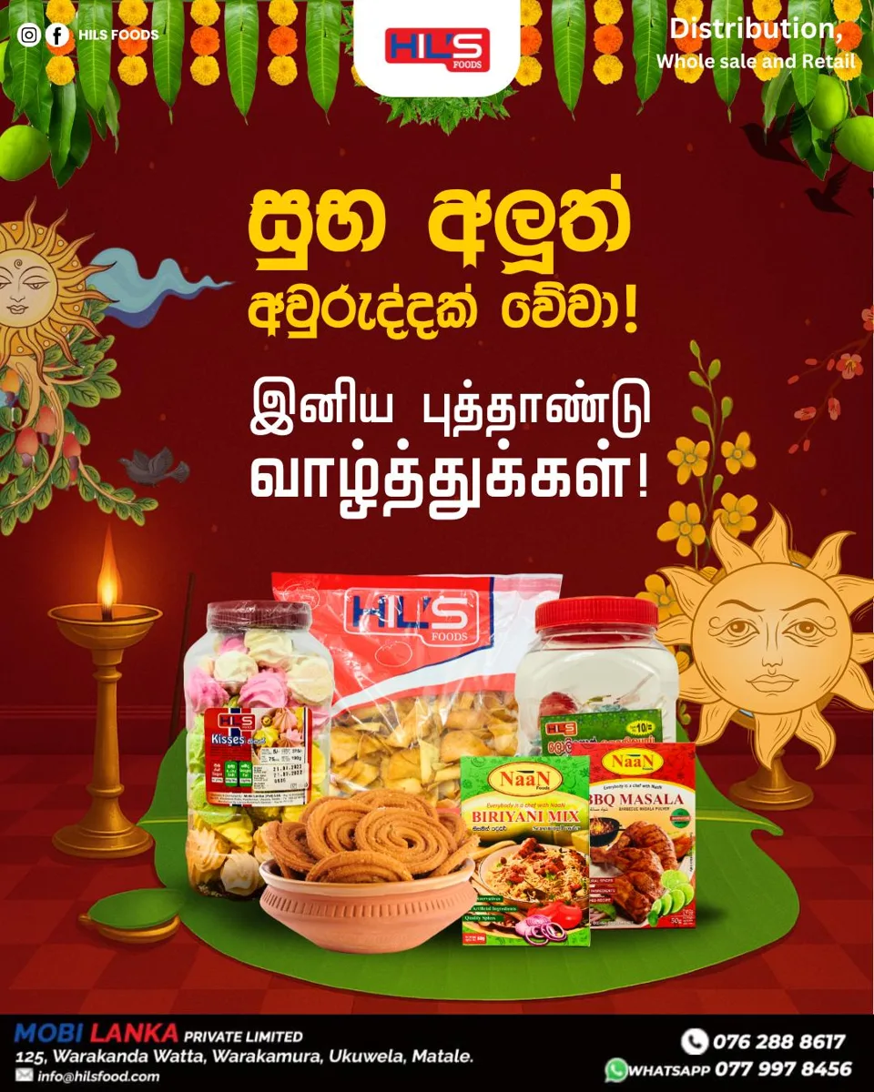 HILS Foods — New Year wishes campaign artwork