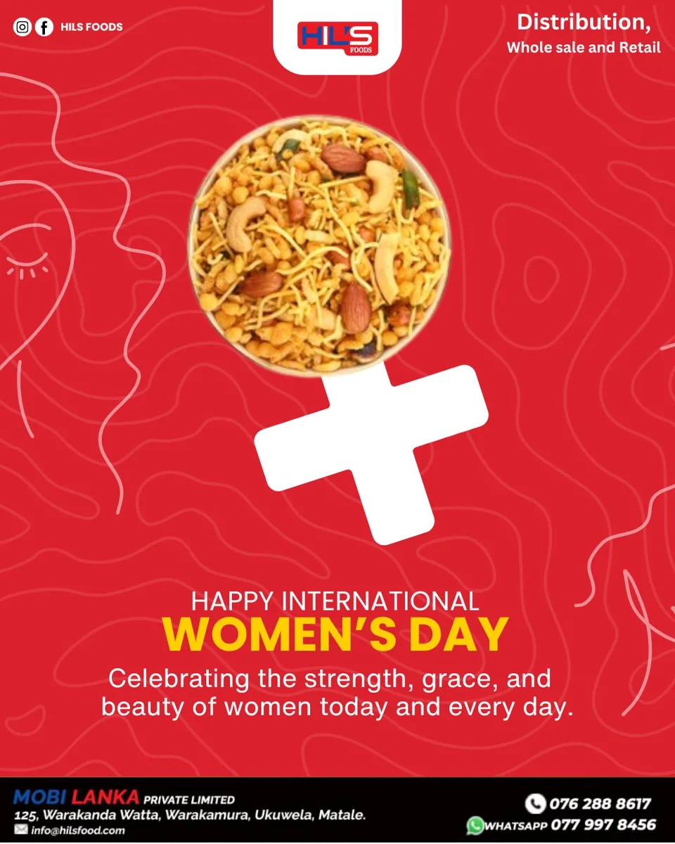 HILS Foods — Women’s Day campaign artwork