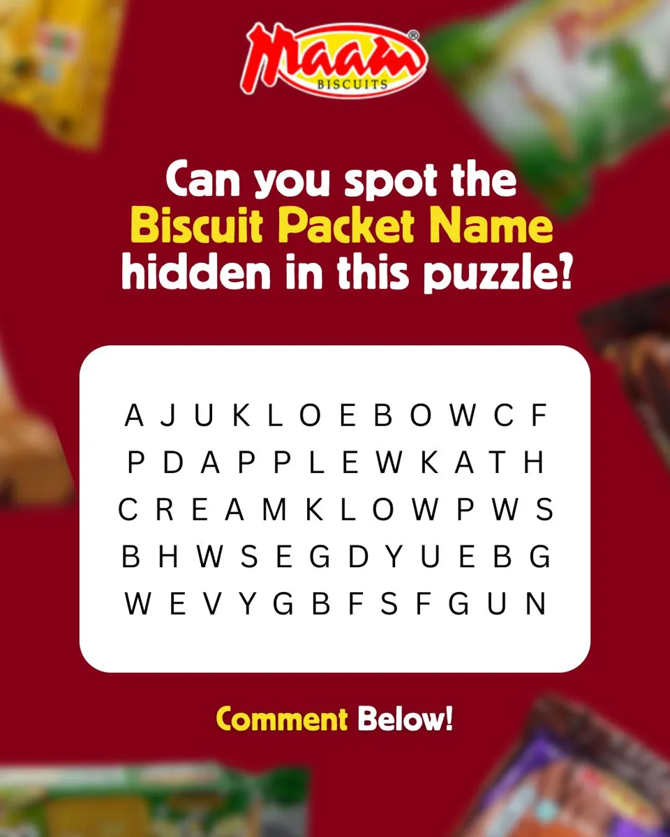 Maam — Interactive word puzzle campaign artwork