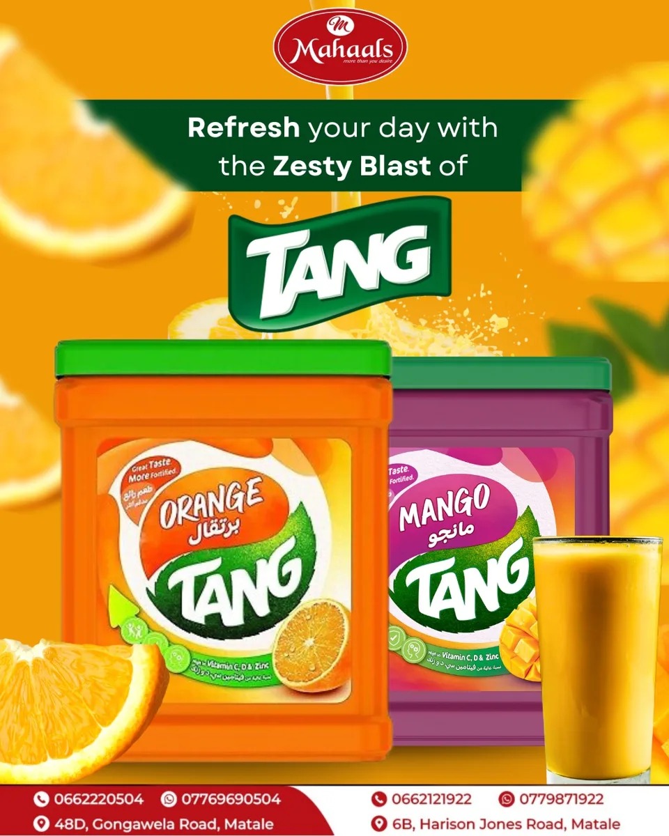 Mahaals — A refreshing Tang campaign artwork