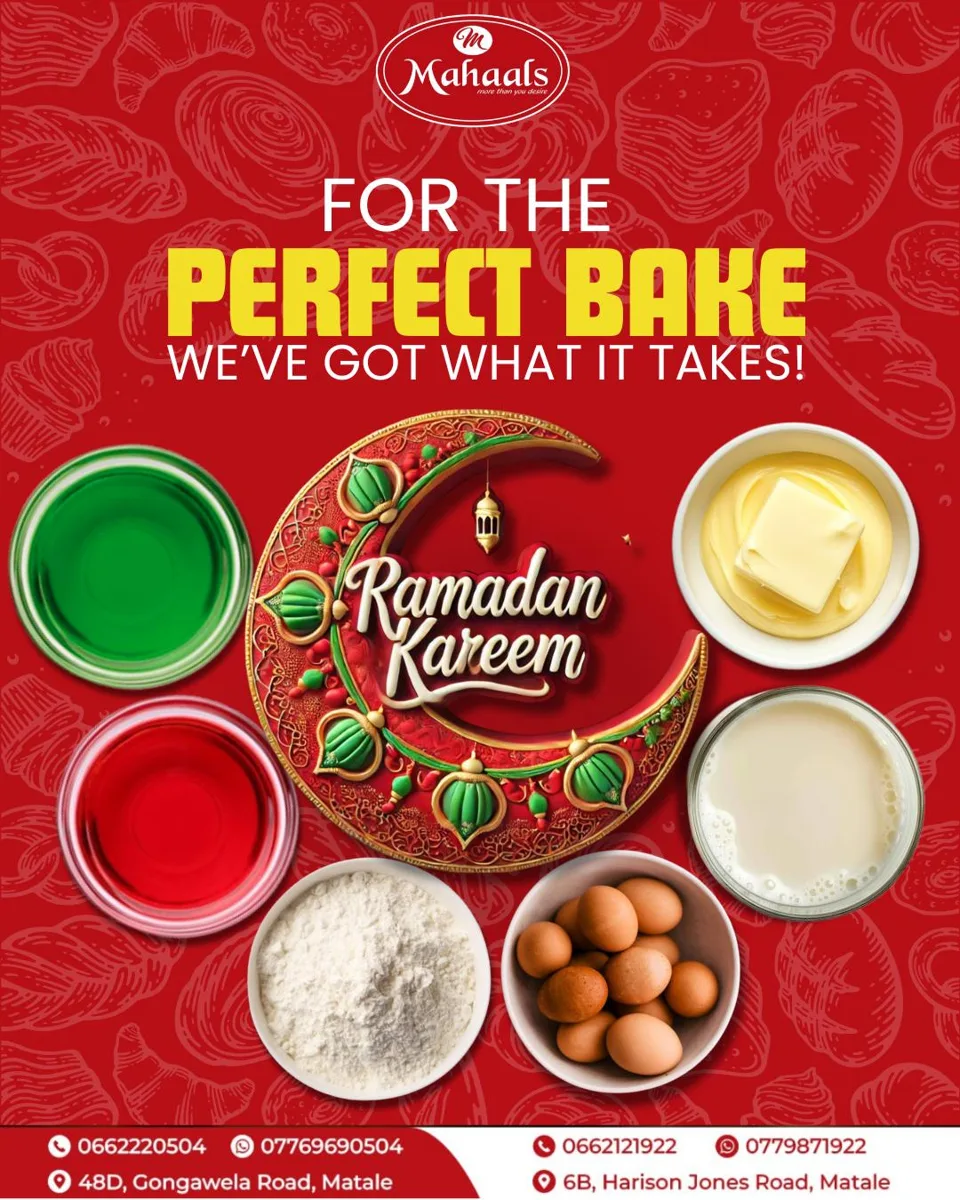 Mahaals — Ramadan baking campaign artwork