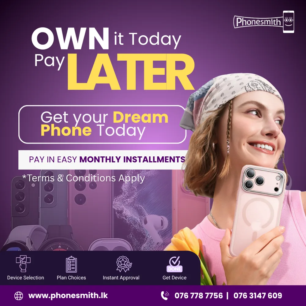 Phonesmith — Pay-later promotion campaign artwork